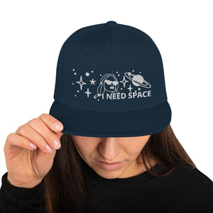 I need Space Unisex Snapback Hat Cap