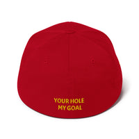 Excavationpro Your Hole is My Goal Designer Fashion Embroidered Structured Twill Cap
