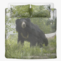 Sloth Bear Animal Lover Collection House Décor 3in1 Polyester Bedding Set