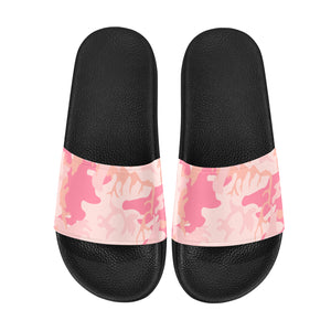 Pink Camo Women's Slide Sandals