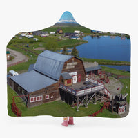 The Great Canadian Barn Dance Casual Dual-Sided Stitched Hoodie Blanket