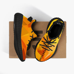 Tangerine Kids' Mesh Knit Sneakers - Black