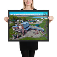 The Great Canadian Barn Dance Collection Framed Camp Ground Poster.