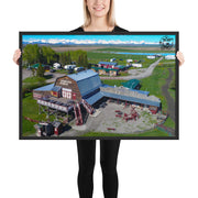 The Great Canadian Barn Dance Collection Framed Camp Ground Poster.