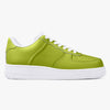 Eclipse Quality Low-Top Golden Yellow Leather Sports Sneakers