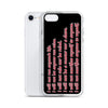 Individualist Moral Code iPhone Case