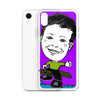 Excavationpro Purple Graphic Designer Portrait iPhone Case
