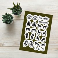 Pure Country The Great Canadian Barn Dance Collection Horse Sticker Sheet