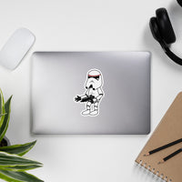 The Force Trooper Bubble-free stickers