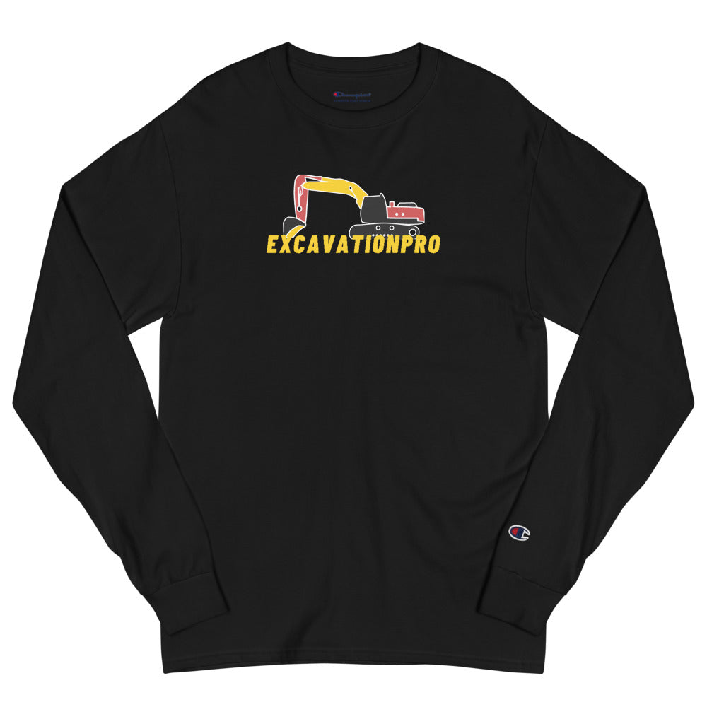 Excavationpro Deep Digger Men's Wear High Quality Champion Long Sleeve Shirt