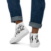 The Great Canadian Barn Dance Collection Men's White High Top Canvas Shoes