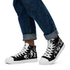 The Great Canadian Barn Dance Collection Black Men's High Top Canvas Shoes