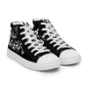 The Great Canadian Barn Dance Collection Black Men's High Top Canvas Shoes