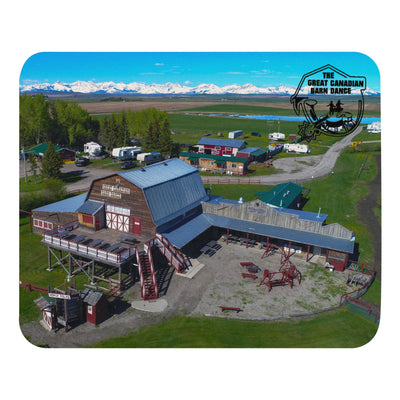 The Great Canadian Barn Dance Camp Ground Mouse Pad