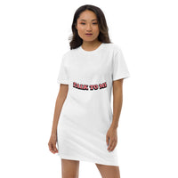 Talk To Me Quality Long Organic Cotton T-shirt Dress