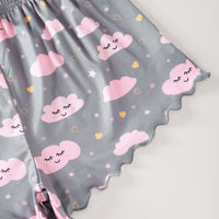Cute Cartoon Fashion Print Pajama Set Bedtime Wear Sleep Apparel