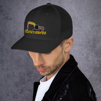 Excavationpro Track Excavator Designer Fashion Embroidered Trucker Cap Hat