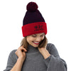 Love You AC FLEX Collection Designer Pom-Pom Beanie.