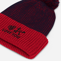 Love You AC FLEX Collection Designer Pom-Pom Beanie.