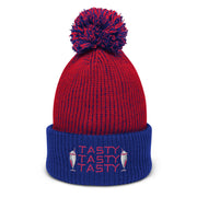 Tasty Milk Shake Designer Fashion Pom-Pom Beanie.