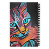 Super Kooter on Instagram Pet Cat Abstract Spiral Notebook