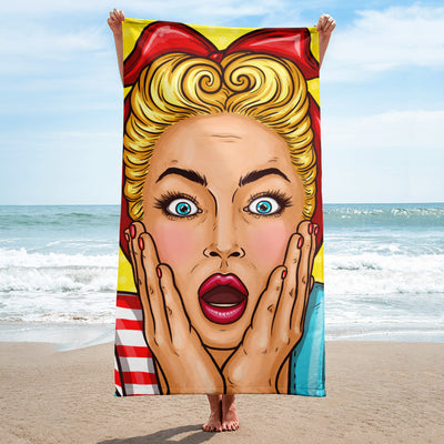 Surprised Designer Home Décor Towel