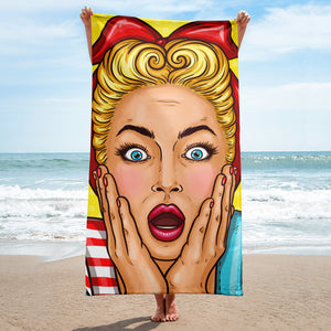 Surprised Designer Home Décor Towel