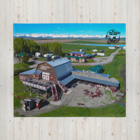 The Great Canadian Barn Dance Camp Ground Cozy Blanket
