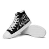 The Great Canadian Barn Dance Collection Black Women’s High Top Canvas Shoes Sneakers