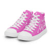 The Great Canadian Barn Dance Collection Women's Pink High Top Canvas Shoes